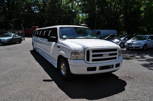 2005 ford excursion limousine 140" dabryan 5ft door