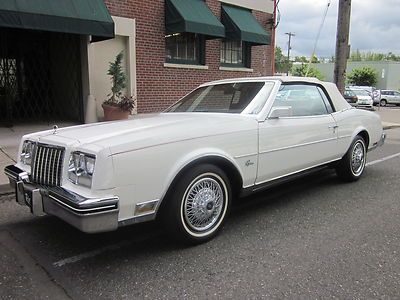 82 riviera convertible. 68k miles. no reserve! original. v8. excellent history.