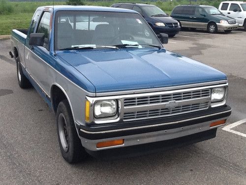 1992 chevrolet s-10 ext 2wd stick