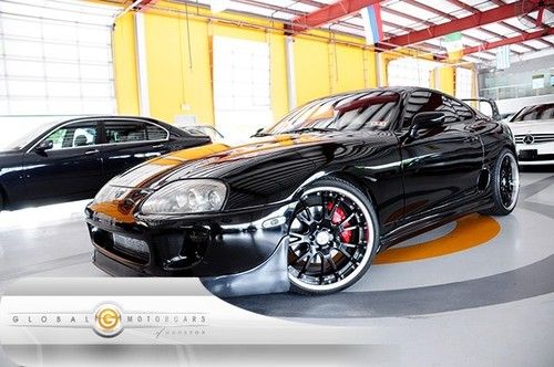 95 toyota supra coupe single-turbo tuned automatic power-leather-seats