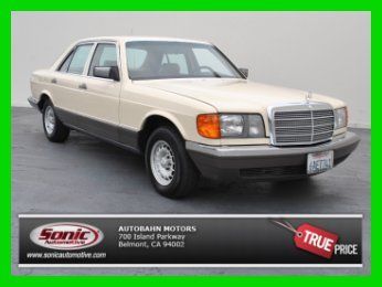 1984 380se (4dr sedan 380se) used 3.8l v8 16v automatic rwd sedan