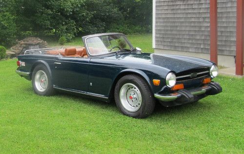 1974 triumph tr 6 roadster