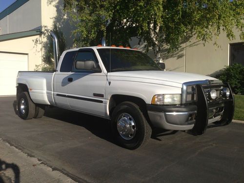 2002 dodge ram 3500 quad cab slt 5 speed 24v cummins turbo diesel dually