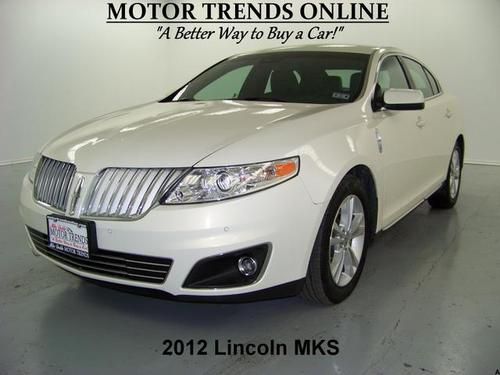 Navigation rearcam htd ac seats sync bluetooth thx audio 2012 lincoln mks 33k