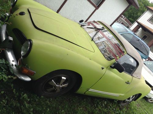 1973 groovy green convertible