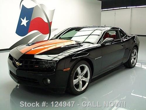 2010 chevy camaro 2lt rs auto htd seats xenons 20's 9k texas direct auto