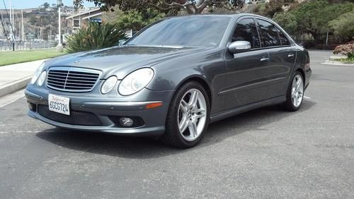 Immaculate 2005 mercedes-benz e55 amg $90,000 worlds fastest sedan no reserve!!!