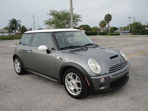 2005 mini cooper s florida car no accident low miles leather two sunroof clean