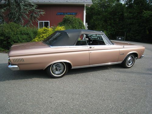 1965 plymouth satellite convertible 426 street wedge