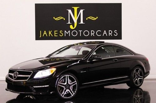 2011 mercedes cl63 amg bi-turbo, $157k msrp, black/black, 10k miles, pristine!