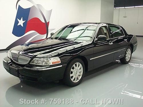 2011 lincoln town car signature ltd 6pass htd seats 33k texas direct auto