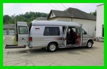 2001 ford e250 van 5.4l v8 16v automatic rwd backup camera heated leather cd