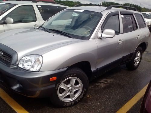 2004 hyundai santa fe base sport utility 4-door 2.4l