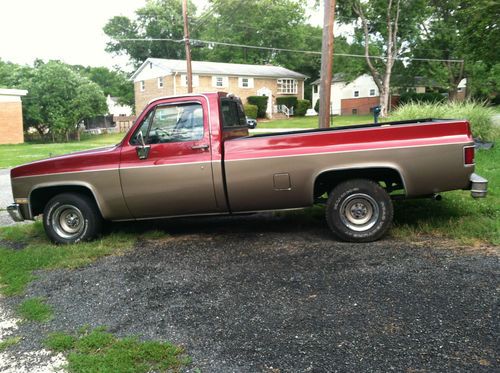 1986 custom chevy c10 hot rod truck