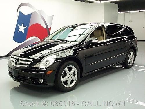 2008 mercedes-benz r350 sunroof nav dvd rear cam 71k mi texas direct auto