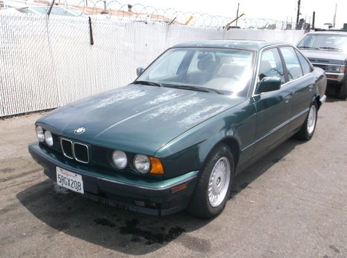 1992 bmw 525i, no reserve