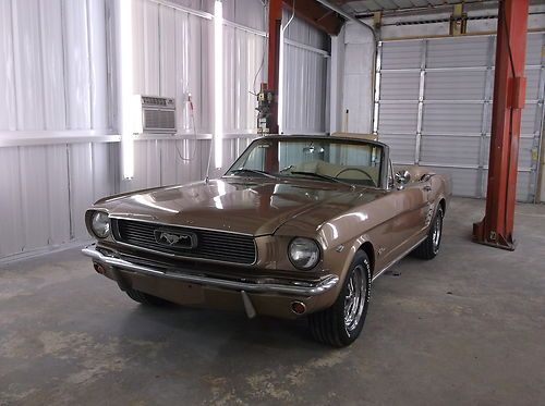 1966 mustang convertible