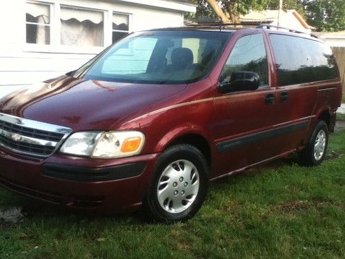 2001 chevrolet venture ls extended  van 4-door 3.4l good driver low reserve