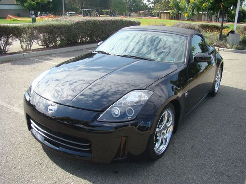 2006 nissan 350z touring roadster convertible auto 49k low miles leather loaded!