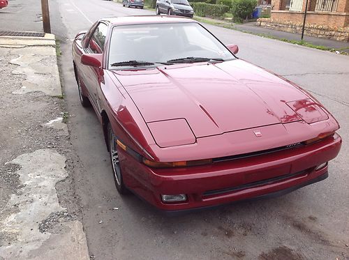 1986.5 toyota supra mkiii 3.0l manual 5 speed 109k miles minty mint