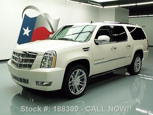 2012 cadillac escalade esv platinum sunroof nav dvd 21k texas direct auto
