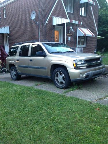 2004 chevrolet chevy ext ls suv 4wd 3rd row tow hitch cd stereo -no reserve