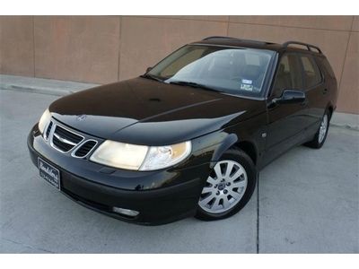 Saab linear 9-5 wagon only55k mile black/black wood sunroof alloy priced to sell