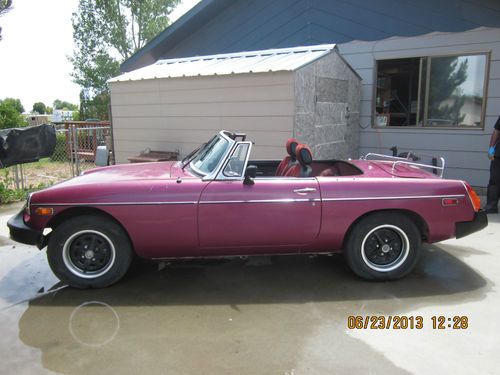 1977 mg mgb mk iv convertible 2-door 1.8l