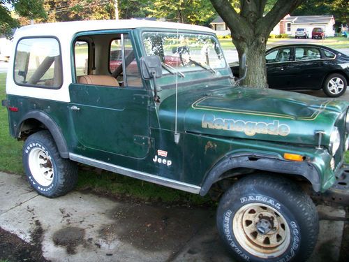 1978 jeep cj7 renegade sport utility 2-door 3.8l