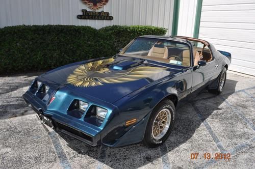 1979 pontiac trans am 4 speed  t tops 24k miles