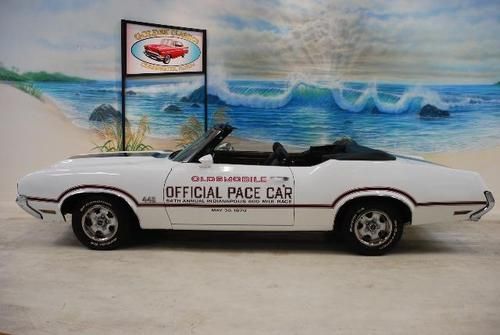 70 oldsmobile 455 pace car cv " build sheet "