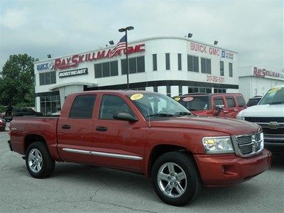 Crew 4dr burnt orange red one owner loaded magnum truck 44k quad automatic