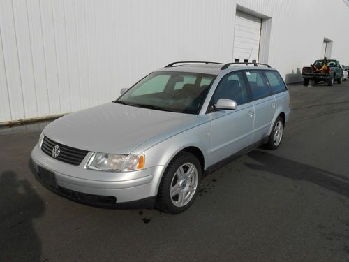 2000 volkswagen passat glx wagon 4-door 2.8l