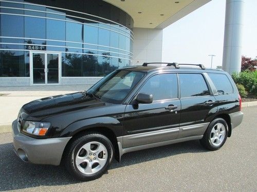 2003 subaru forester xs awd black loaded sharp extra clean