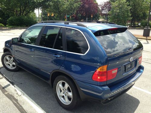 2001 BMW X5 4.4L NAVIGATION CLEAN DRIVES EXCELLENT TOPAZ BLUE/BLACK, US $7,500.00, image 4