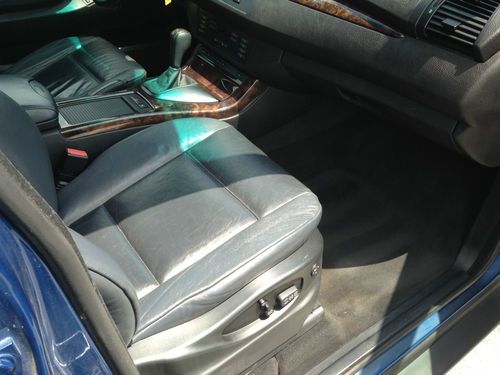 2001 BMW X5 4.4L NAVIGATION CLEAN DRIVES EXCELLENT TOPAZ BLUE/BLACK, US $7,500.00, image 7