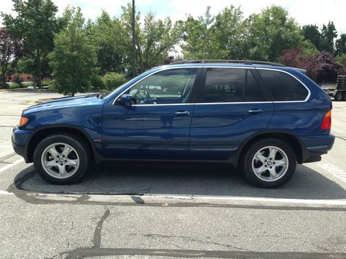 2001 BMW X5 4.4L NAVIGATION CLEAN DRIVES EXCELLENT TOPAZ BLUE/BLACK, US $7,500.00, image 13