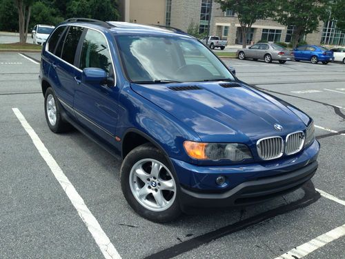2001 BMW X5 4.4L NAVIGATION CLEAN DRIVES EXCELLENT TOPAZ BLUE/BLACK, US $7,500.00, image 16