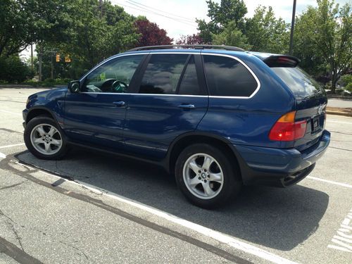 2001 BMW X5 4.4L NAVIGATION CLEAN DRIVES EXCELLENT TOPAZ BLUE/BLACK, US $7,500.00, image 17