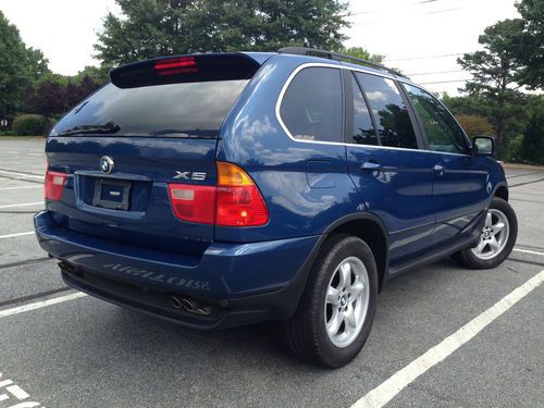 2001 BMW X5 4.4L NAVIGATION CLEAN DRIVES EXCELLENT TOPAZ BLUE/BLACK, US $7,500.00, image 18