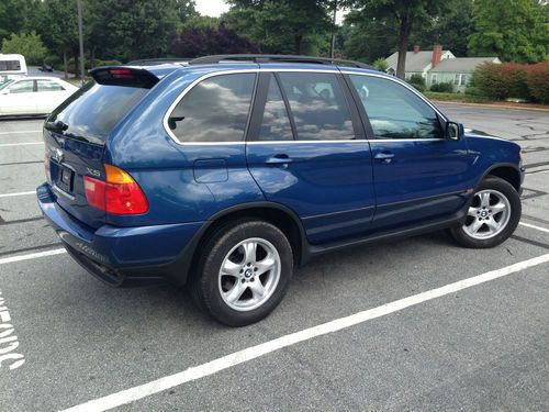 2001 BMW X5 4.4L NAVIGATION CLEAN DRIVES EXCELLENT TOPAZ BLUE/BLACK, US $7,500.00, image 19