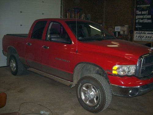 2003 dodge ram 2500 slt  5.7 hemi  125,000 miles  red