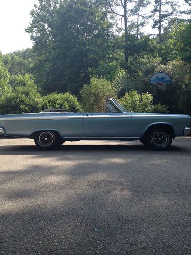 1965 dodge coronet convertible  priced for a fast sale