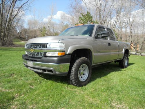 2002 chevy 2500 hd 4x4 duramax diesel extended cab shortbed