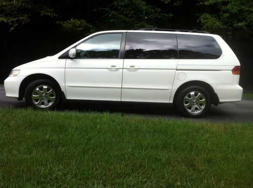 2002 honda odyssey ex-l loaded dvd heated seats new transmission