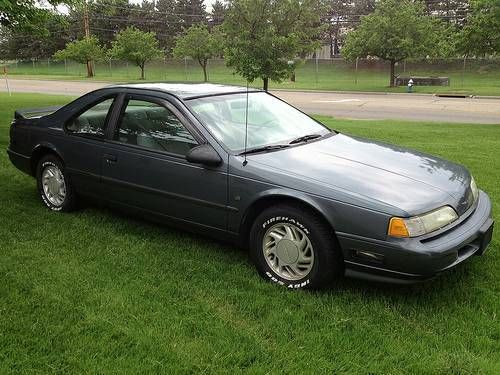 1992 ford thunderbird sport coupe 2-door 5.0l  rare - only 66k miles