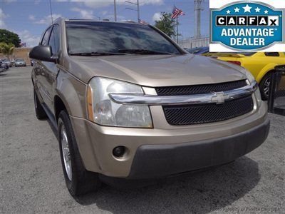 05 chevrolet equinox lt very clean hwy miles leather sunroof carfax cert florida