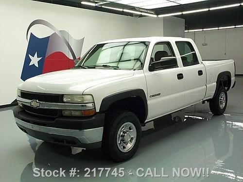 2002 chevy silverado 2500 hd crew 6passenger tow 16k mi texas direct auto