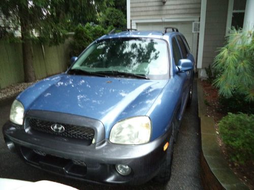 2002 hyundai santa-fe gls v6 leather, image 7