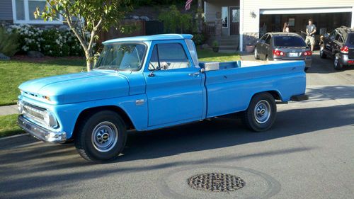 1966 chevy c-20 custom camper special nice truck!